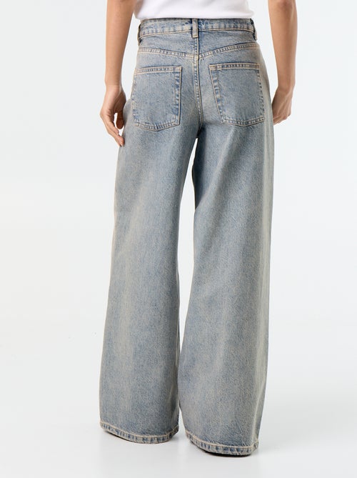 Wide-Leg Jeans / weiter Schnitt - Kiabi