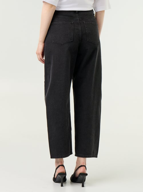 Wide-leg jeans with decorative studs - Kiabi Wide-leg jeans with decorative studs - Kiabi
