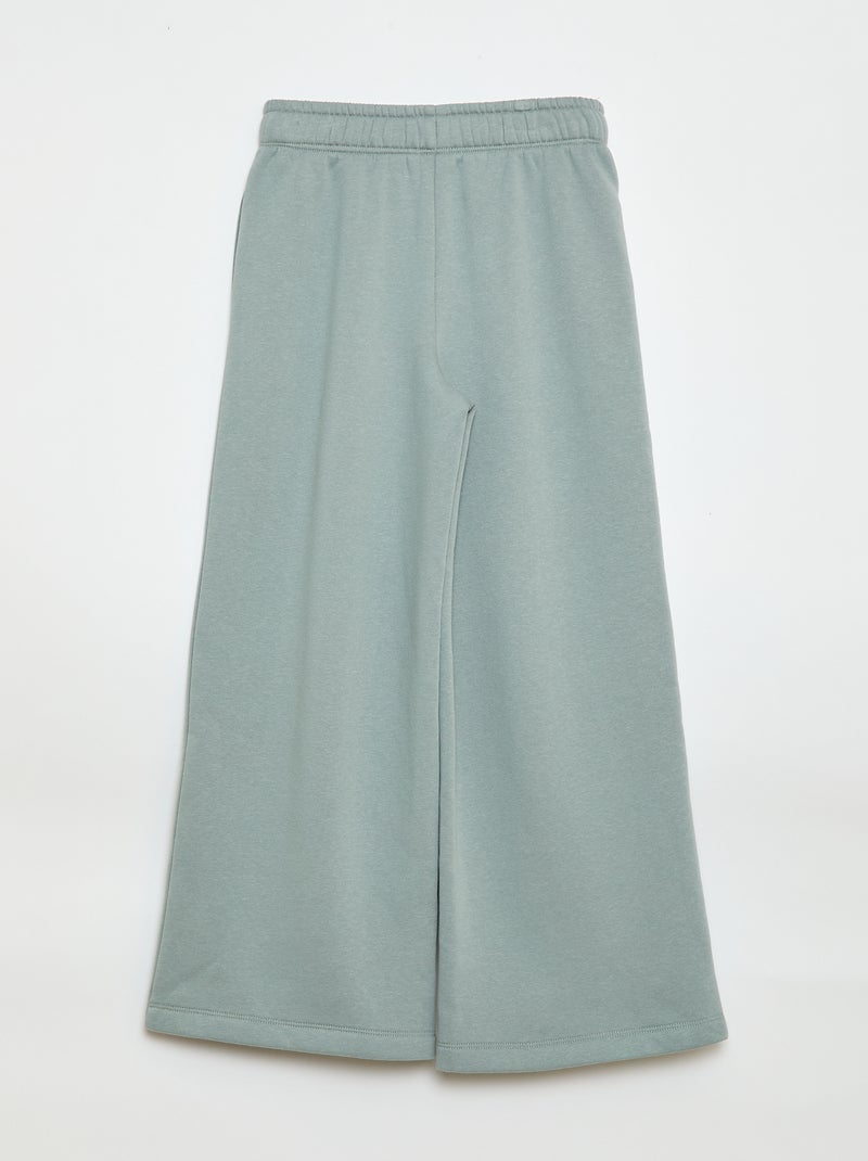 Wide-Leg Joggers Blue - Kiabi