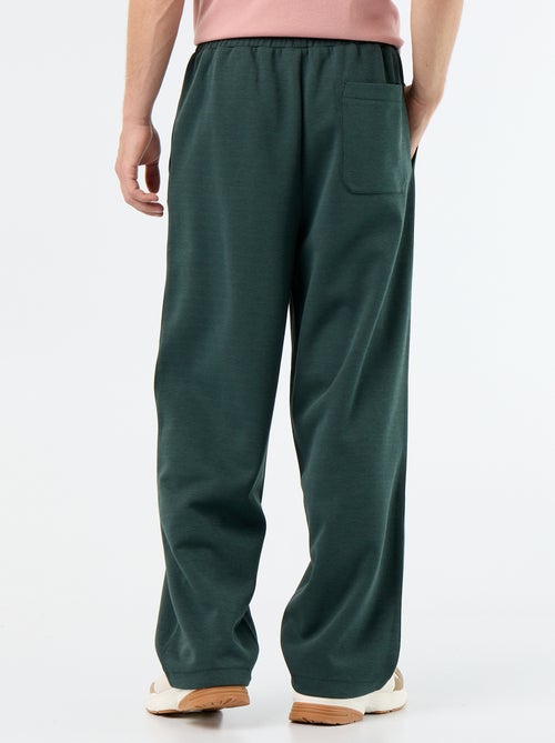 Wide-Leg Lightweight Fleece Joggers - Kiabi