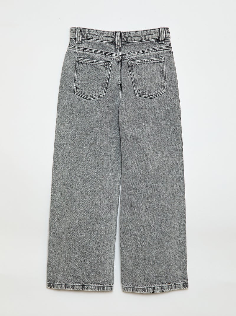 Wide-leg pants Grey - Kiabi