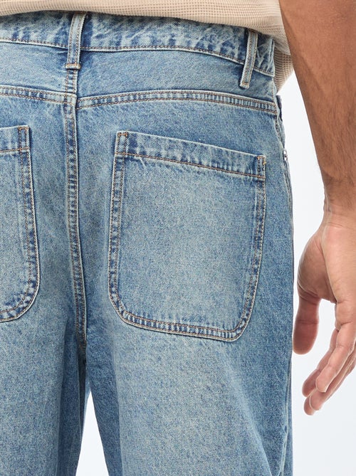 Wide Leg / Relaxed Fit 5-Pocket Jeans - Kiabi
