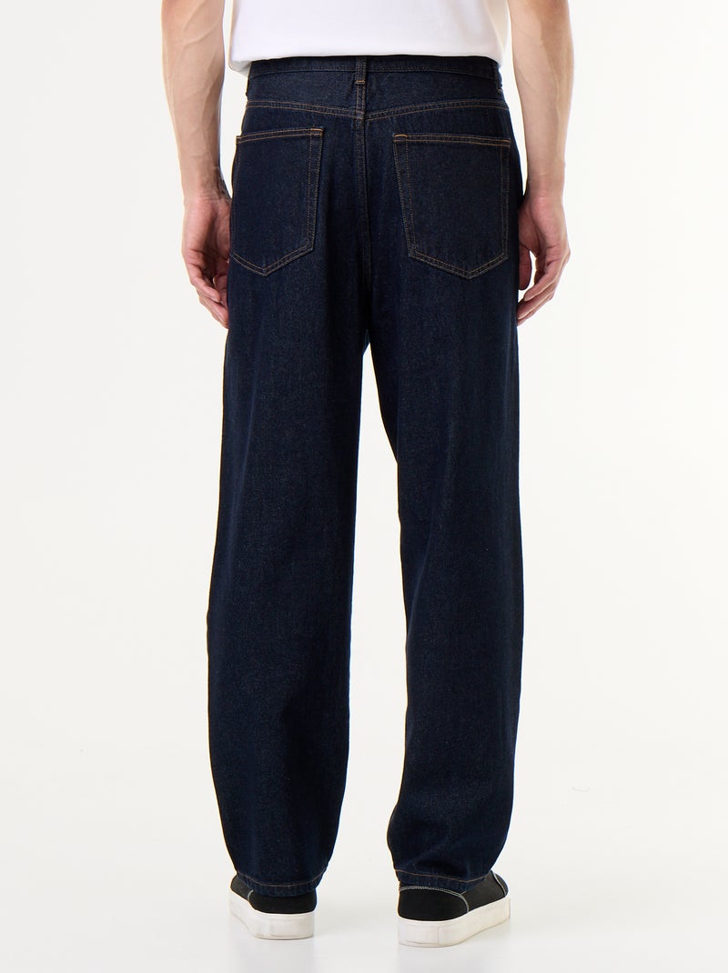 Wide-leg / relaxed fit jeans Blue - Kiabi