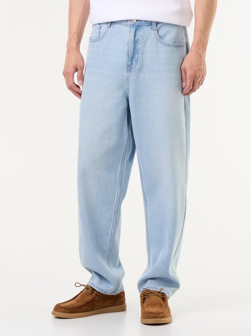 Wide-leg / relaxed fit jeans - Kiabi