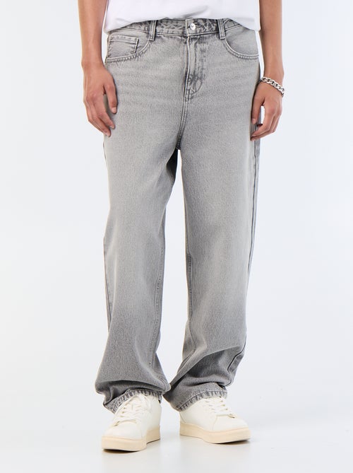Wide leg / relaxed fit jeans - Kiabi