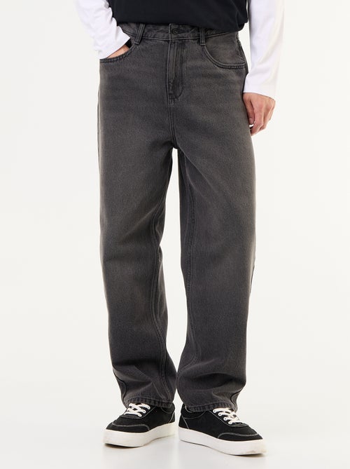 Wide-leg / relaxed fit jeans - Kiabi