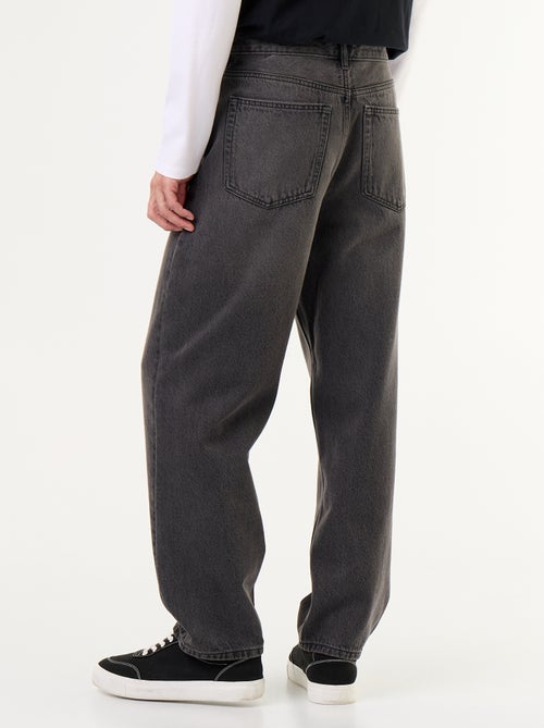 Wide-leg / relaxed fit jeans - Kiabi