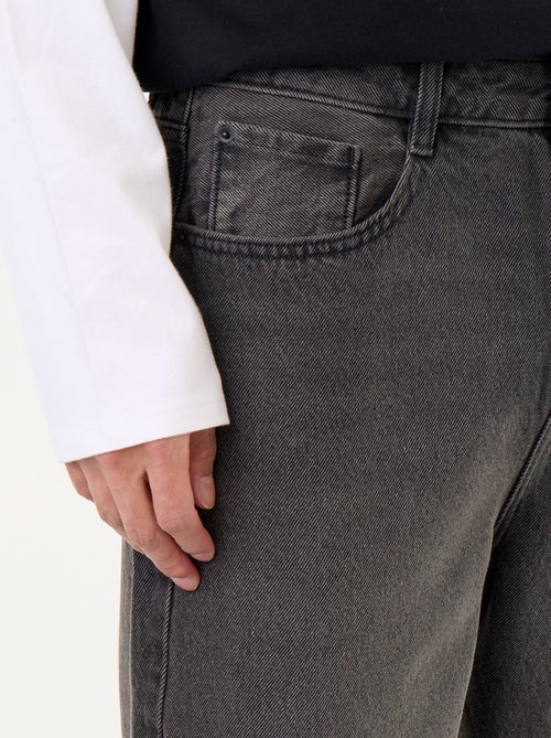 Wide-leg / relaxed fit jeans - Kiabi