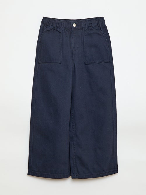 Wide Leg Trousers - Extra Comfortable Fit - Kiabi
