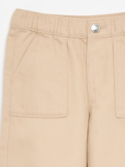 Wide leg trousers - fitted cut - Kiabi Wide leg trousers - fitted cut - Kiabi