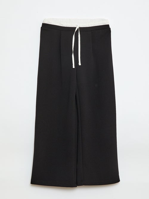 Wide-Leg Trousers with 2-in-1 Boxer Short Style - Kiabi