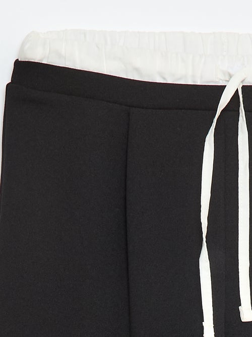 Wide-Leg Trousers with 2-in-1 Boxer Short Style - Kiabi