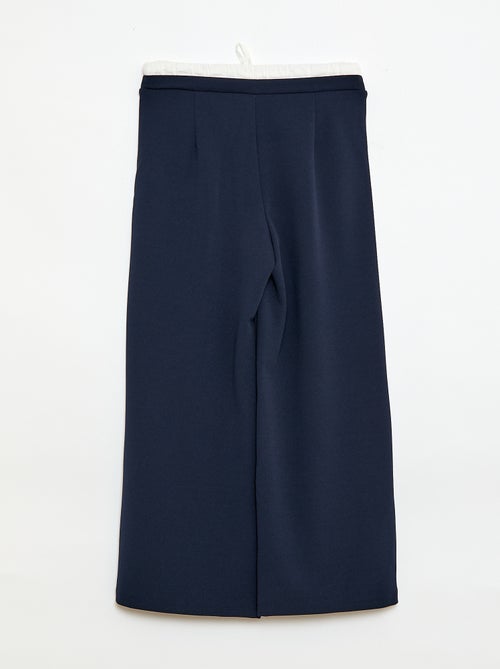 Wide-Leg Trousers with 2-in-1 Boxer Short Style - Kiabi