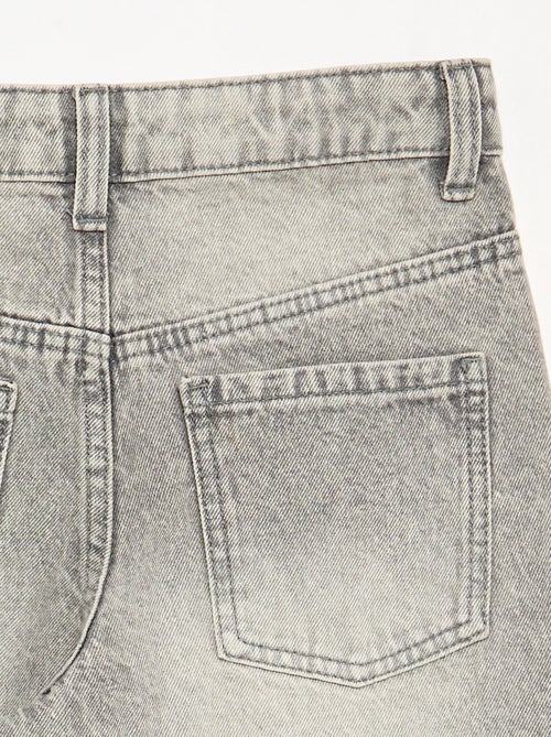 Wide Leg Trousers with Decorative Studs - Kiabi