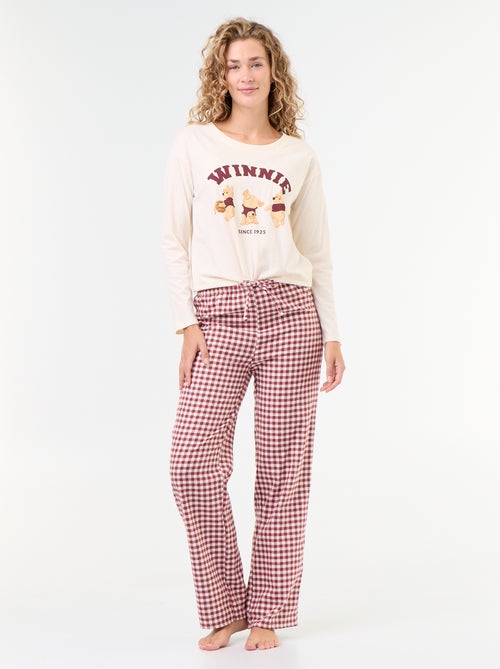 Winnie the Pooh' 'Disney' Long Pyjama Set - 2 Pieces - Kiabi