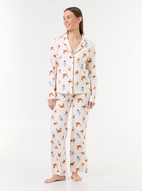"Winnie the Pooh" Print 2-Piece Pajamas - Kiabi