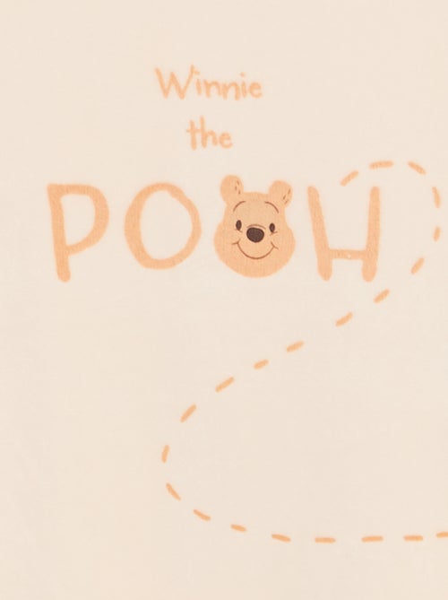 Winnie the Pooh Velvet Sleepsuit - Kiabi Winnie the Pooh Velvet Sleepsuit - Kiabi