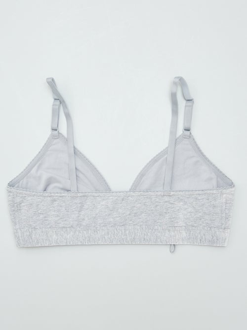Wireless Triangle Bralette - Easy-to-Wear Collection - Kiabi