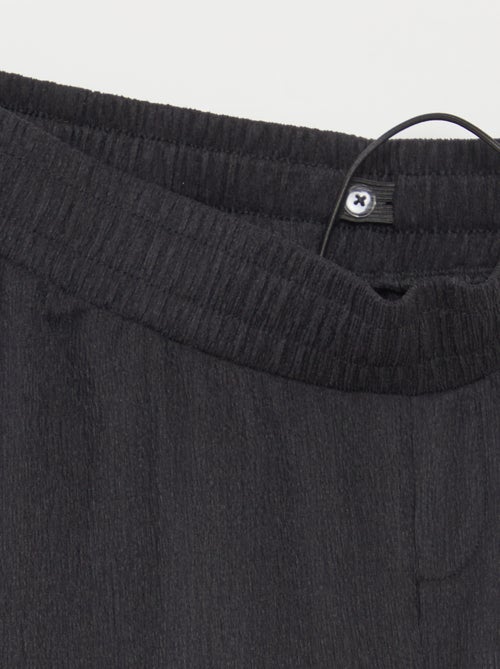 Women's adaptive lightweight knit jogger pants - Kiabi