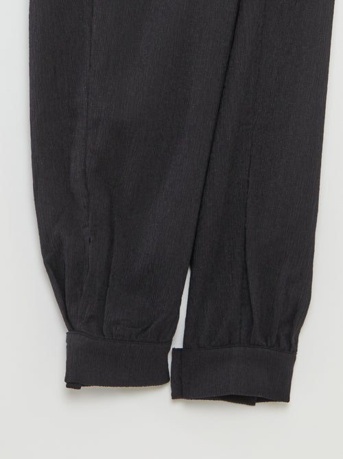 Women's adaptive lightweight knit jogger pants - Kiabi