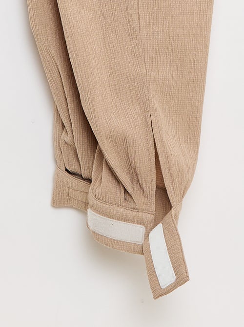 Women's Lightweight Knit Joggers with Elasticated Waist - Kiabi