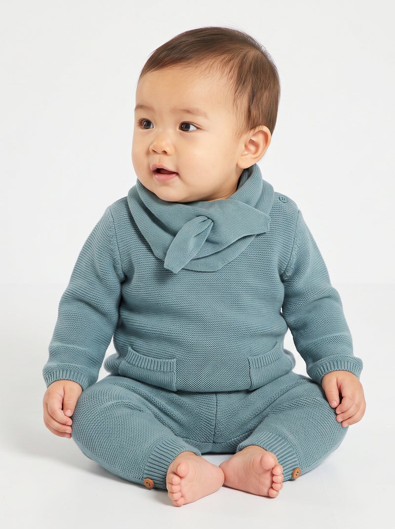 Wool and Cashmere Pants - Premium Blue - Kiabi