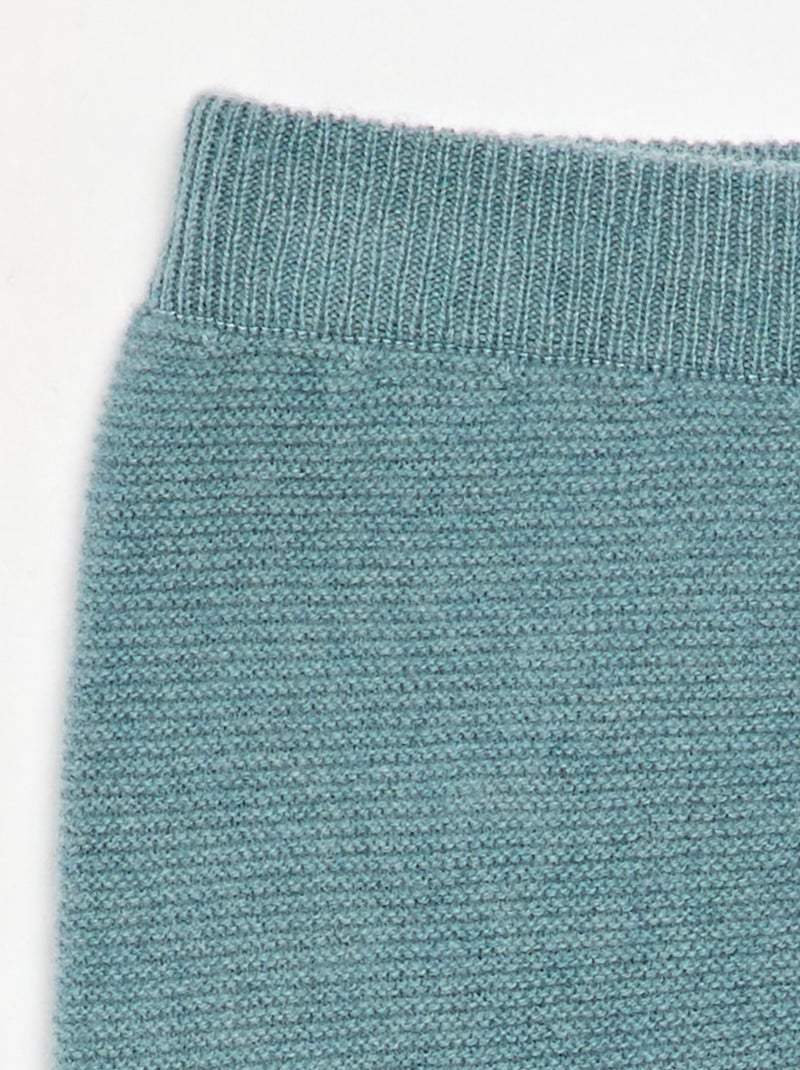 Wool and Cashmere Pants - Premium Blue - Kiabi