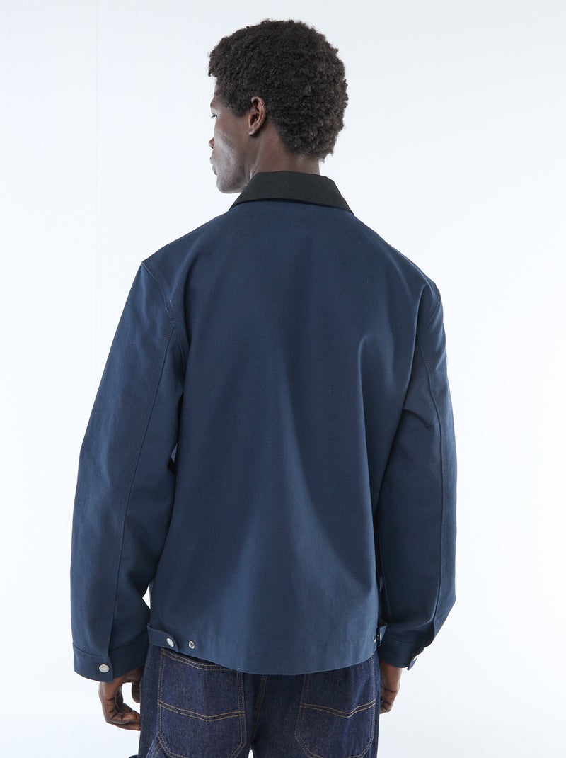 Workwear Style Jacket Blue - Kiabi