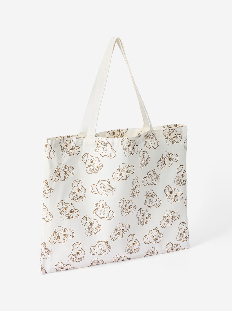 XL Tote Bag 'Der König der Löwen' 'Disney' Beige - Kiabi