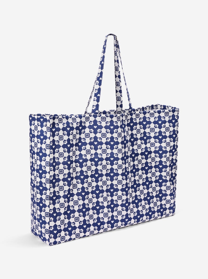 XXL Tote Bag Blue - Kiabi