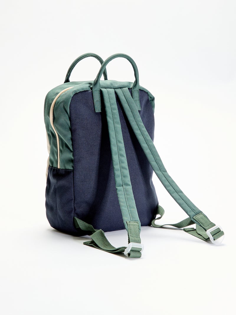 Zaino color block Blu - Kiabi