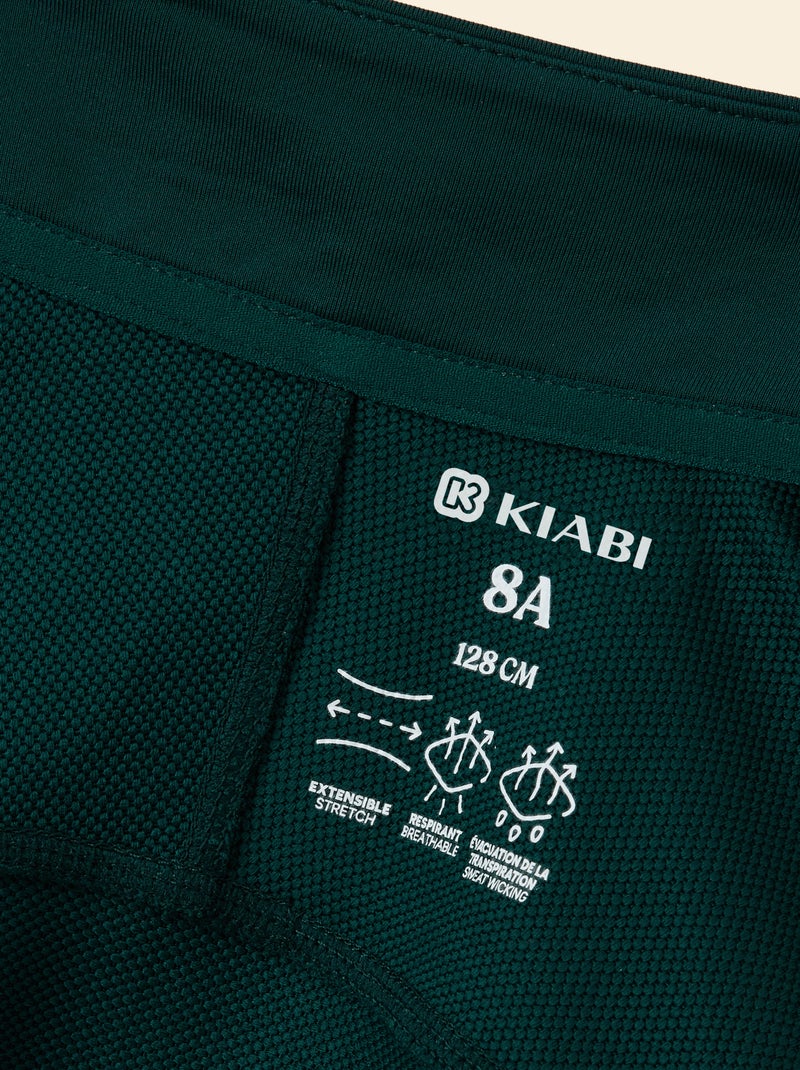 Zip-neck sports jacket Green - Kiabi