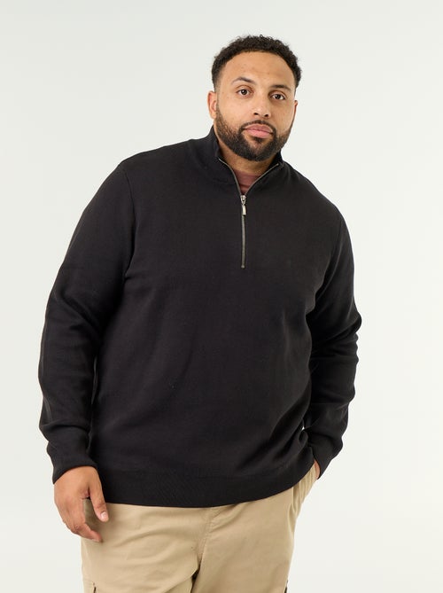 Zip-Neck Sweater - Kiabi