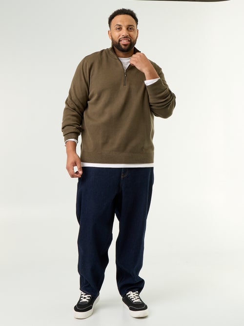 Zip-Neck Sweater - Kiabi