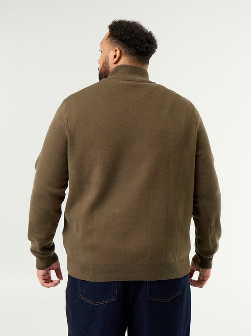 Zip-Neck Sweater - Kiabi