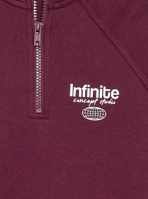 Zip-Neck Sweatshirt - Kiabi