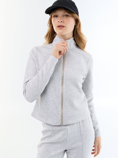 Zip-Up High-Neck Sweater - Kiabi