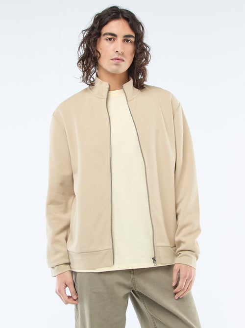 Zip-Up High Neck Sweatshirt - Kiabi