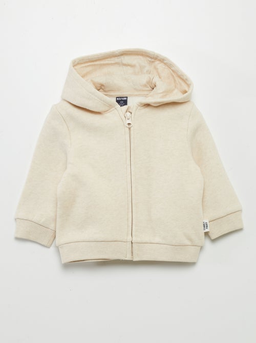 Zip-up hoodie - Kiabi