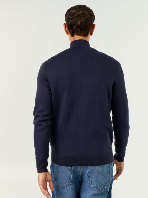 Zipped High-Neck Cardigan - Kiabi