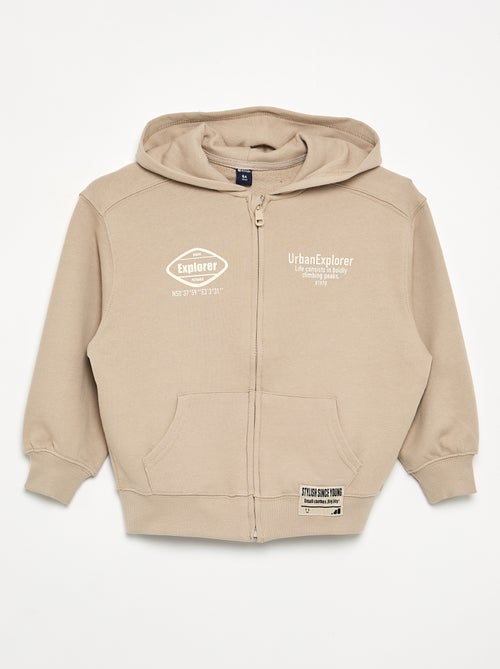 Zipped Hoodie - Kiabi