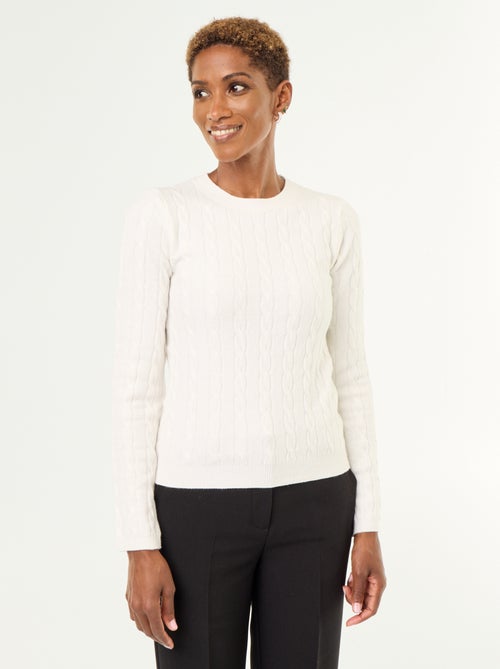 Zopfmusterpullover - Kiabi