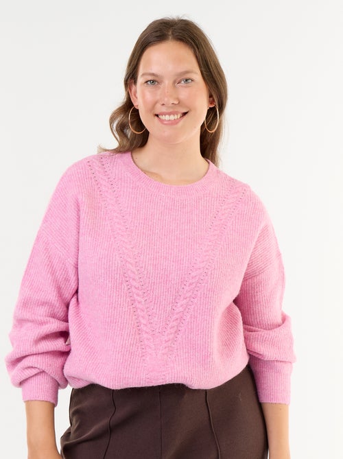 Zopfstrickpullover - Kiabi