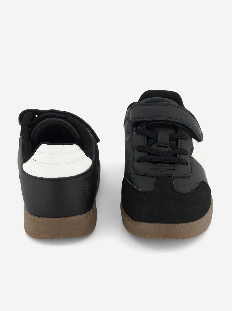 Zweifarbige Halbschuhe Schwarz - Kiabi