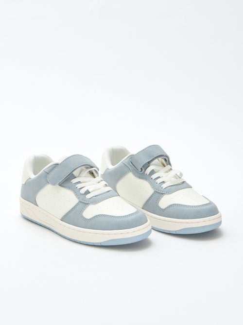 Zweifarbige Halbsneaker - Kiabi